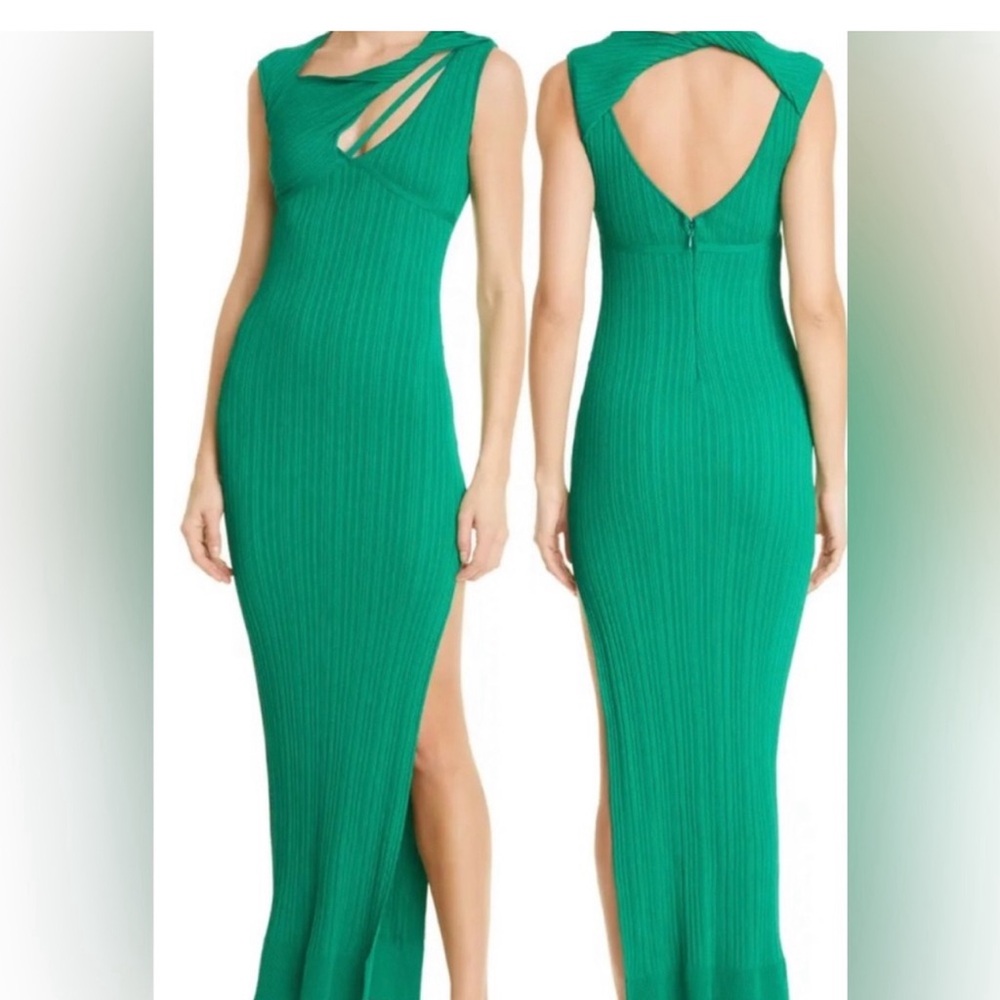 Sevrine Rib-Knit Bodycon Dress